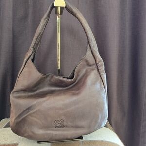 LOEWE Vintage Nappa Leather Shoulder Bag
